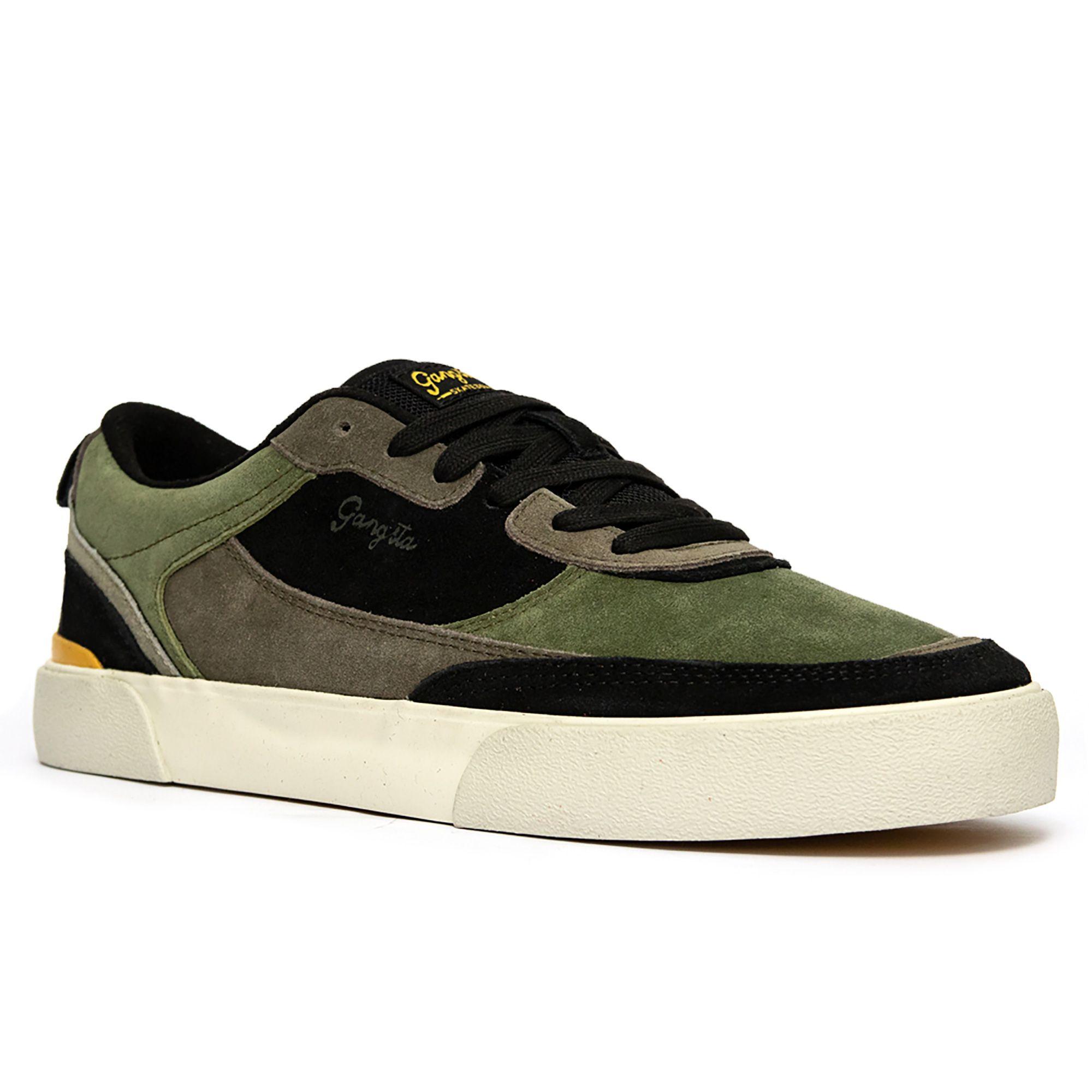 Zapatilla SMITH S Black / Olive-1