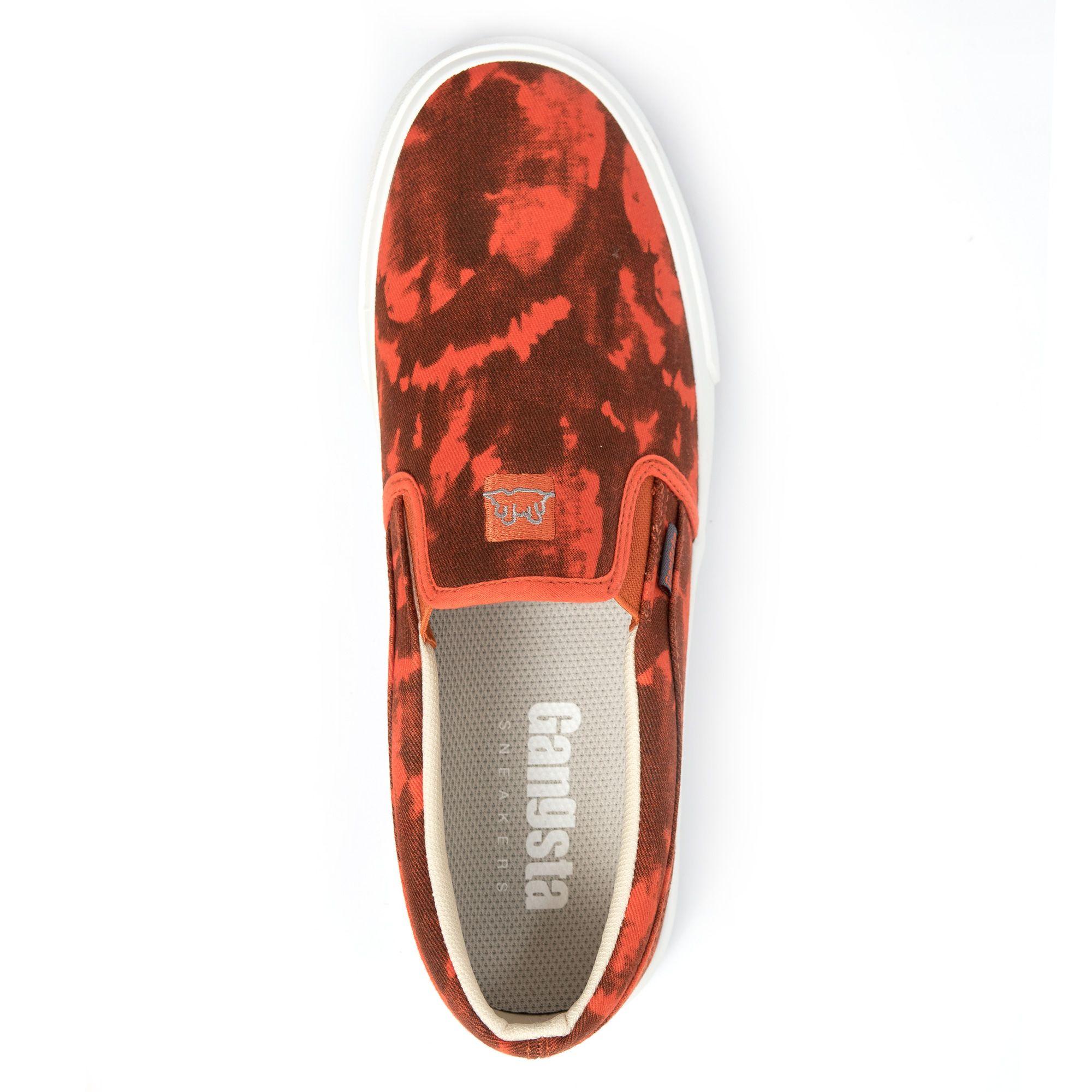 Zapatilla SLIP ON Red Tie Dye-4