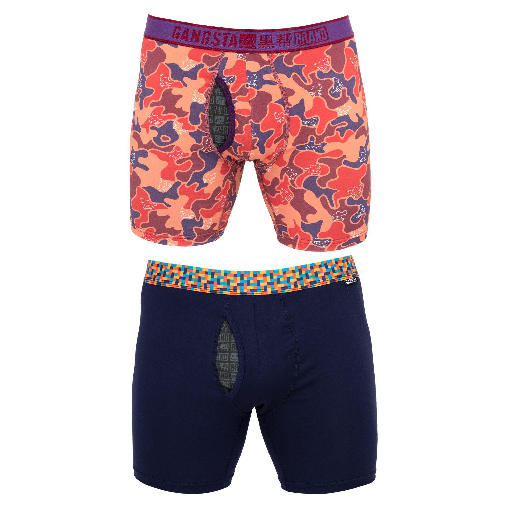 Pack de 2 Boxers Pack N3 Purple Puzzle-0