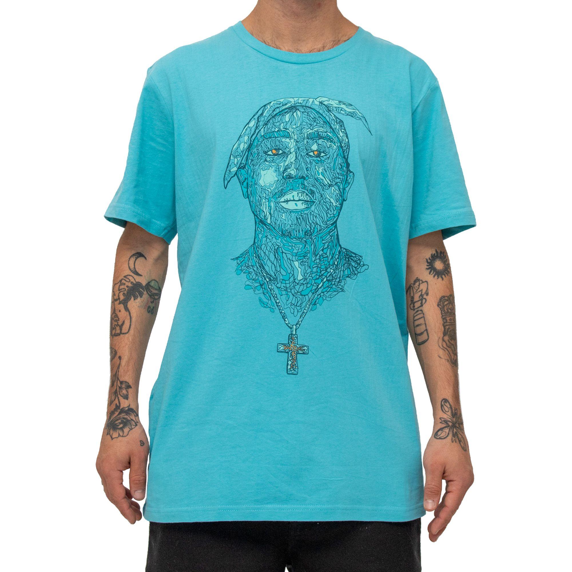 Polera Hombre Tupac Aqua-0