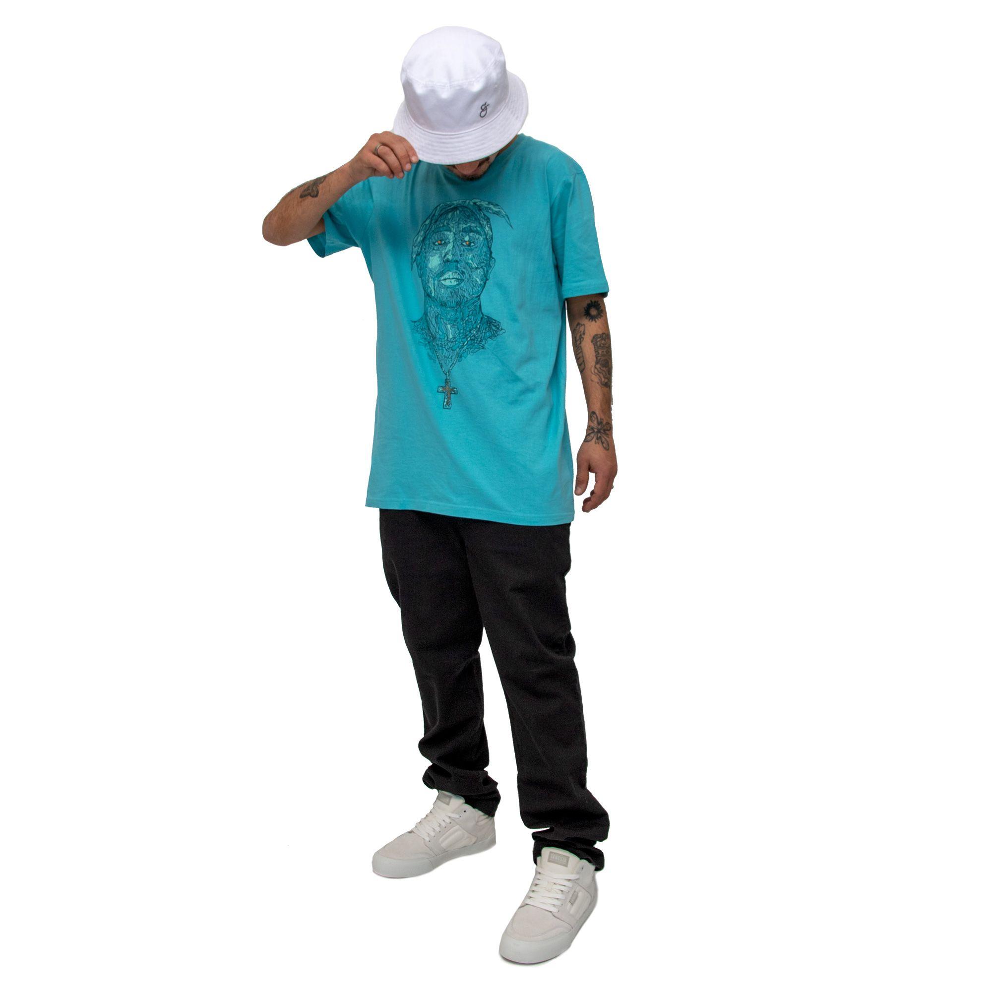 Polera Hombre Tupac Aqua-2
