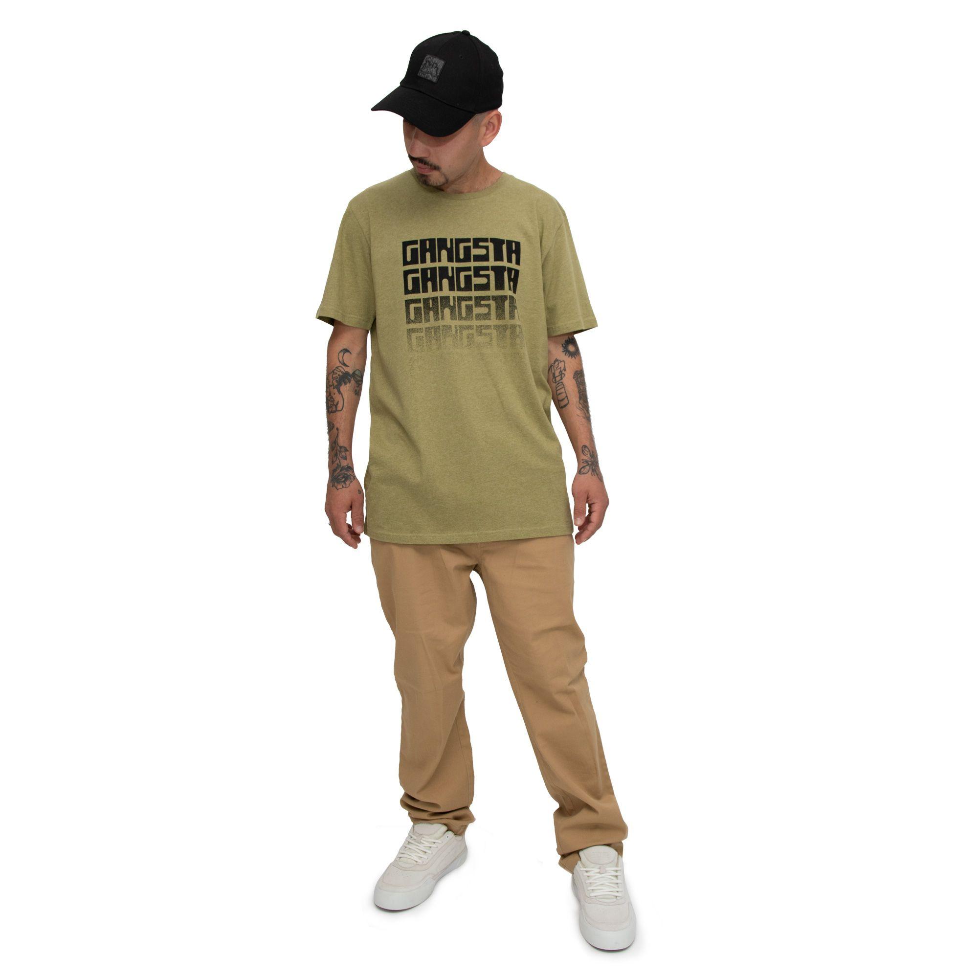 Polera Hombre Fade Olive-2