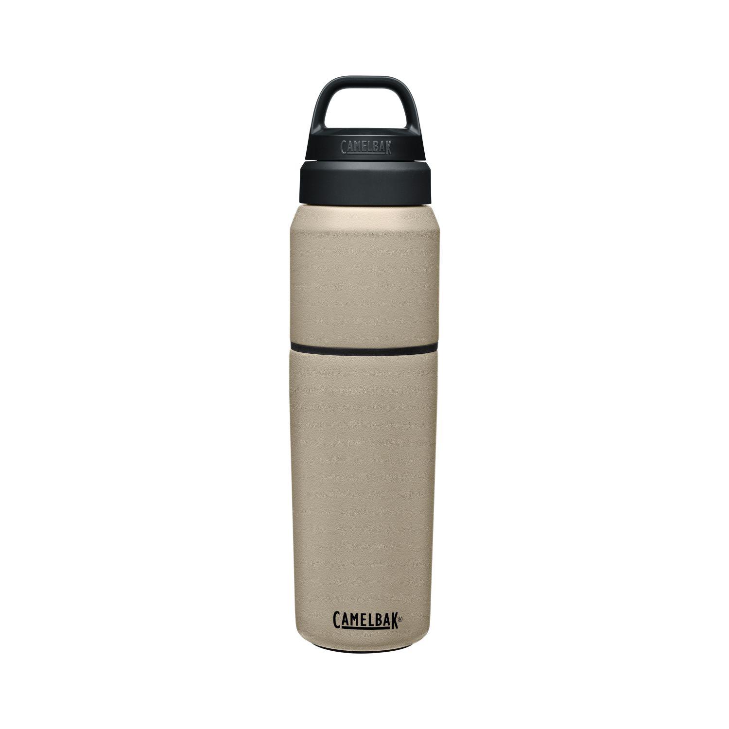 Botella MultiBev 650ml/ Taza 470ml , Acero Inoxidable Aislado - Dune-0