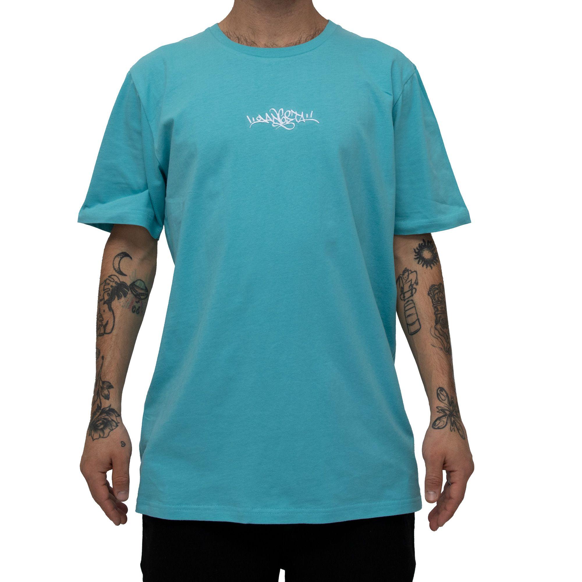 Polera Hombre Tag Aqua-0