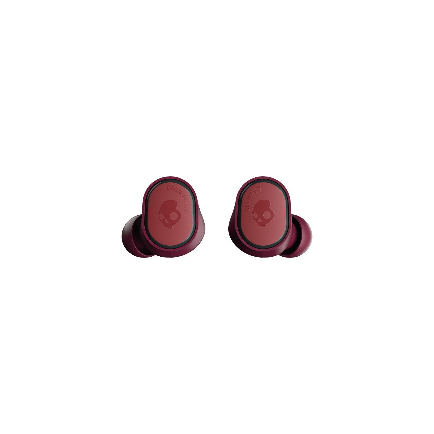 Skullcandy Sesh Evo True Wireless Earbuds - Deep Red-2