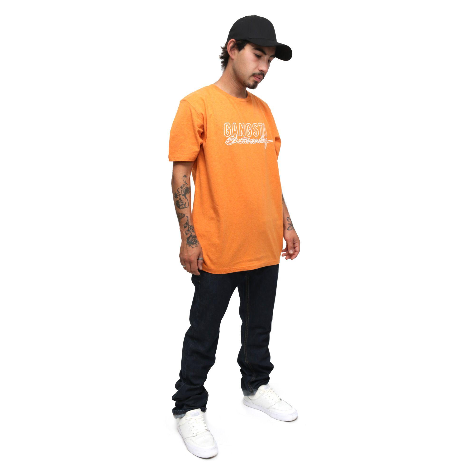 Polera SKATEBOARDING Orange-2
