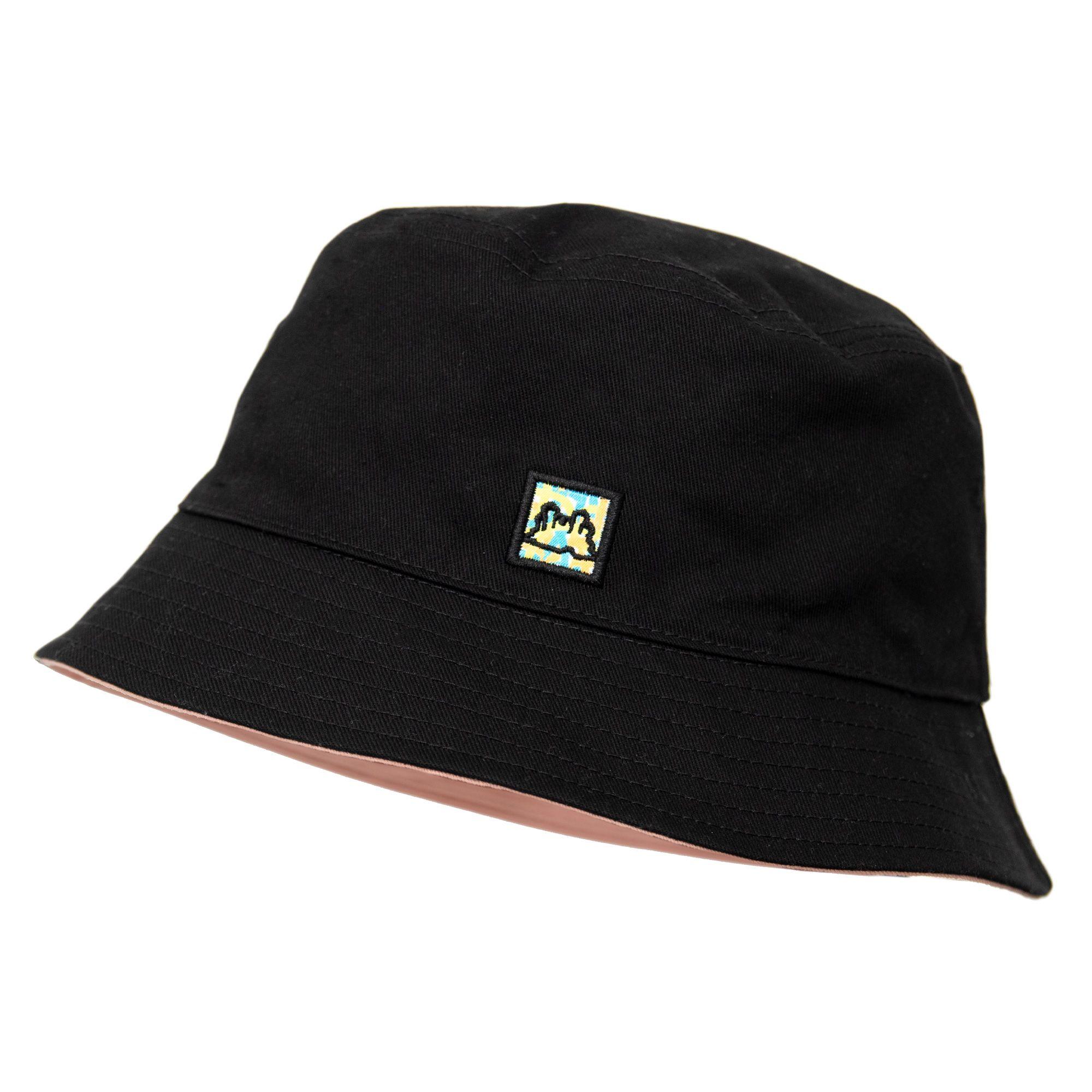 Gorro pescador reversible Bucket Melrose Black/ Rose-0