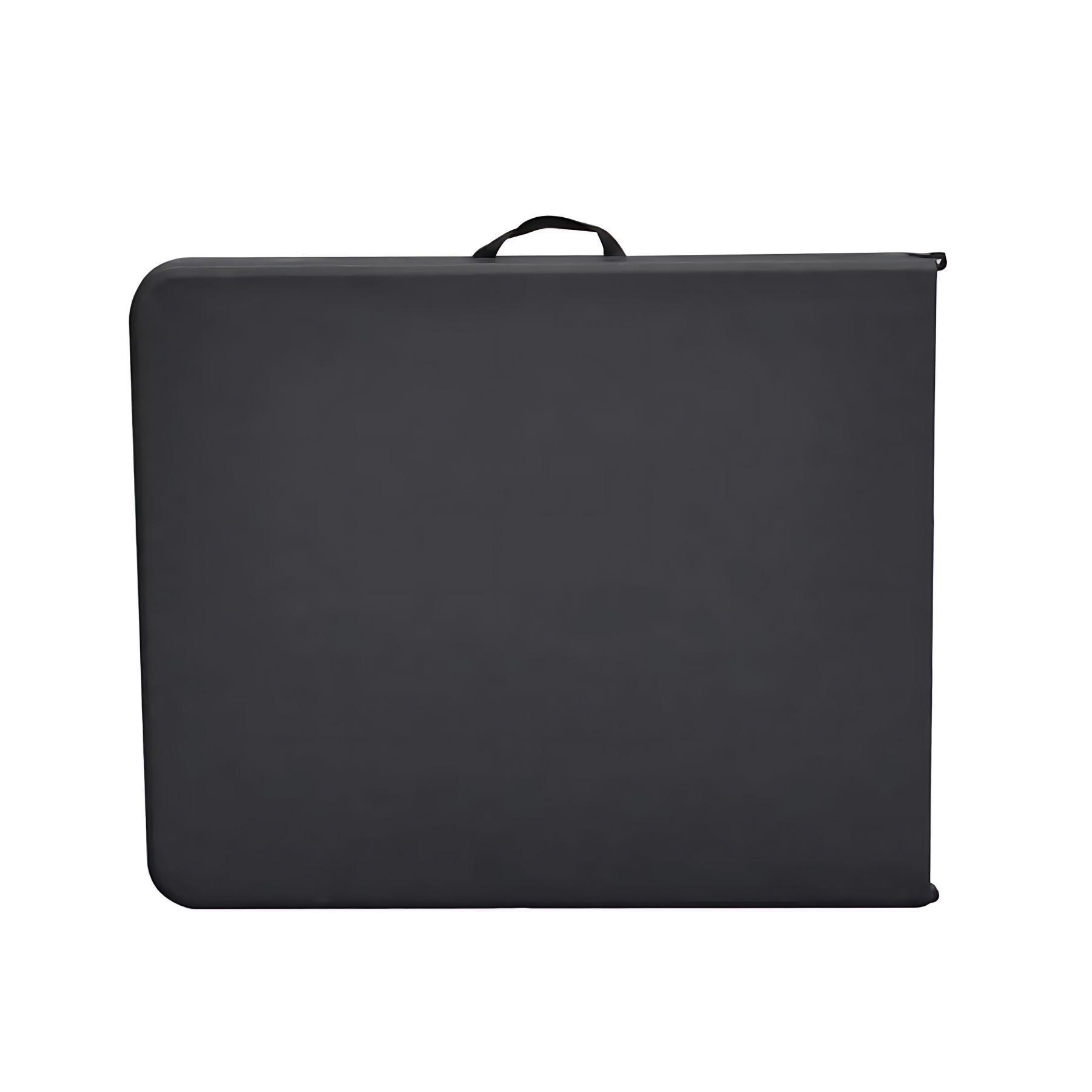 Mesa Aluminio Plegable 180x74x74 Negra-0