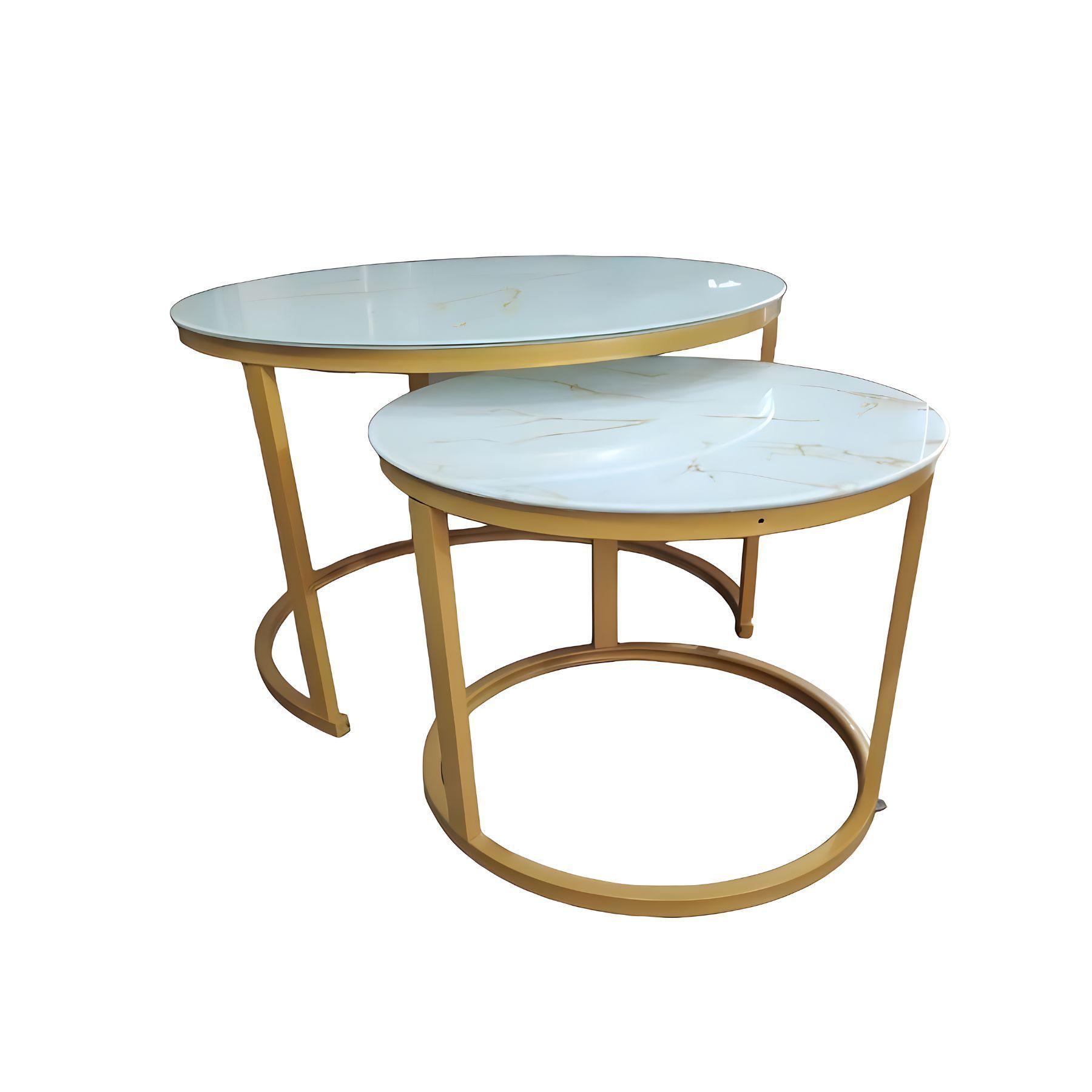 Mesa Tipo Nido en Vidrio 6mm grande de 70 cm x 40 cm y pequeña de 50 cm x 38 cm-2