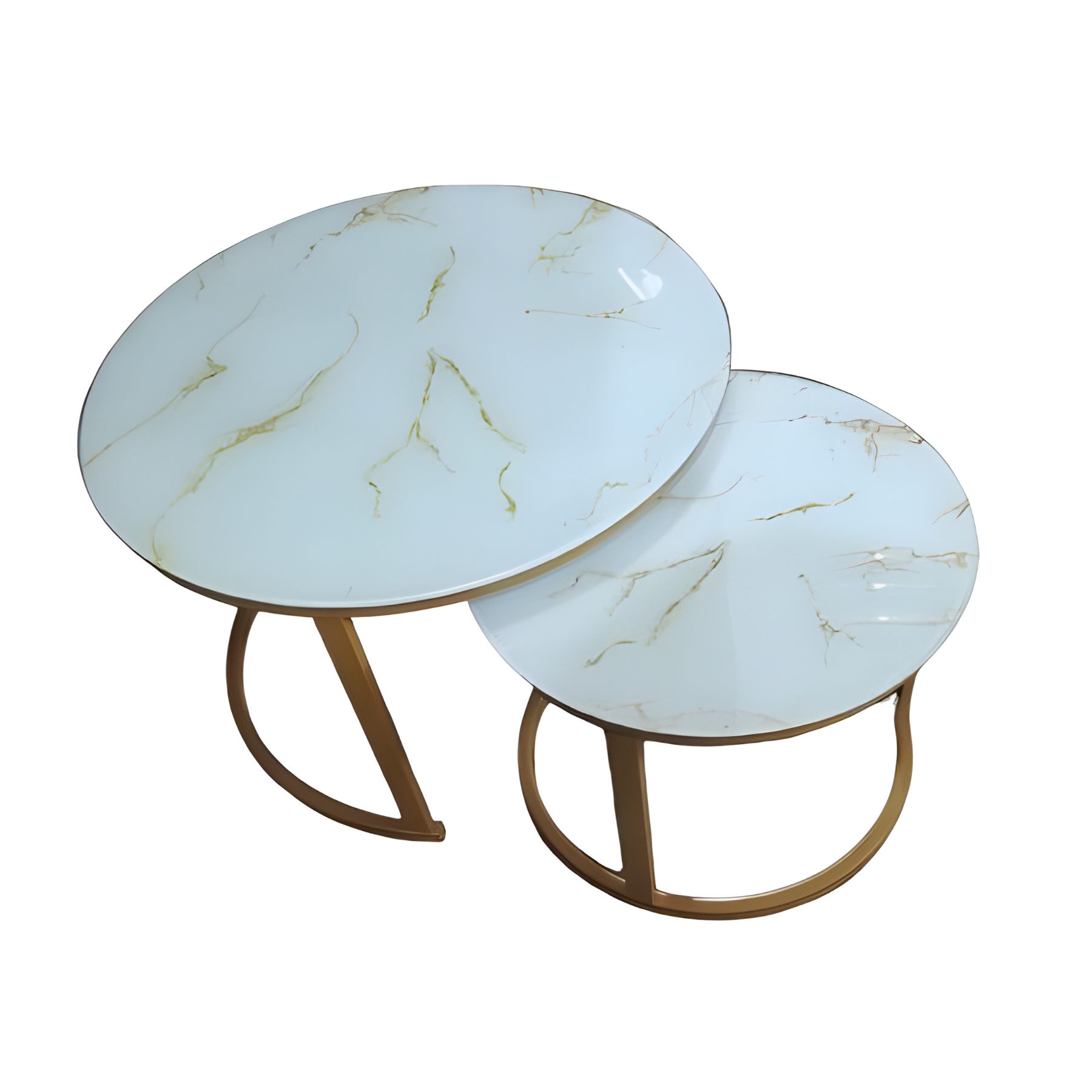 Mesa Tipo Nido en Vidrio 6mm grande de 70 cm x 40 cm y pequeña de 50 cm x 38 cm-3