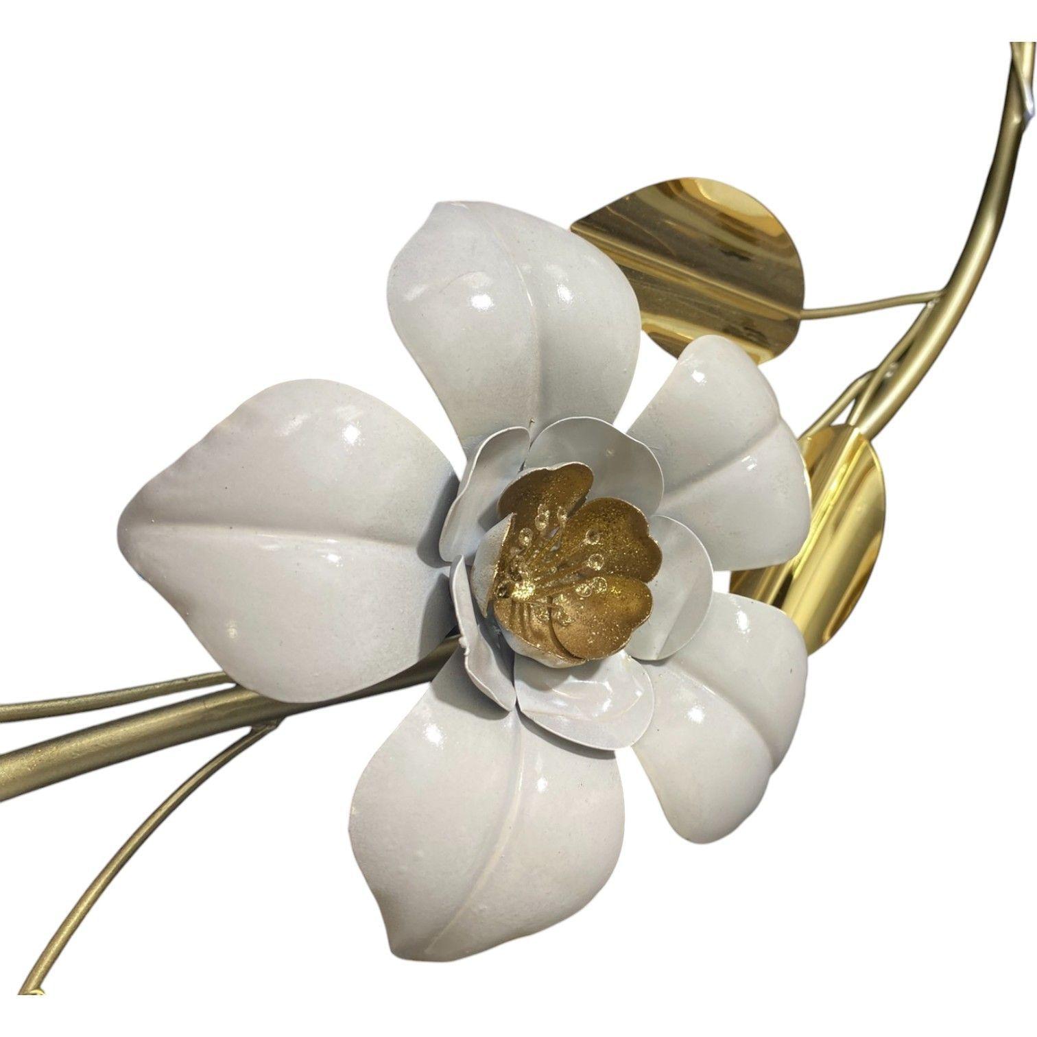 Reloj con Espejo Decorativo en Metal-1