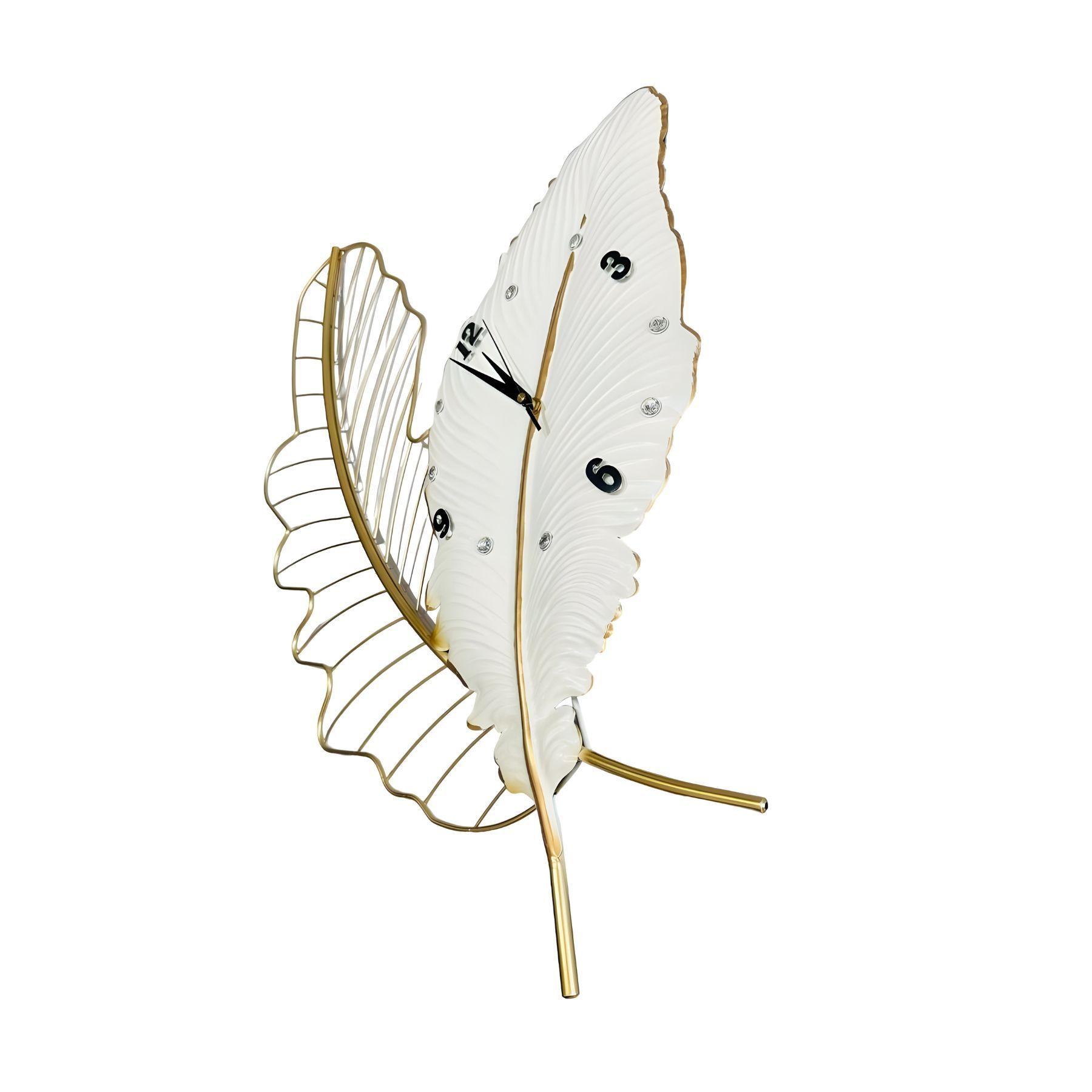 Reloj Metalico Diseño Hoja de 78cm x 55cm-1