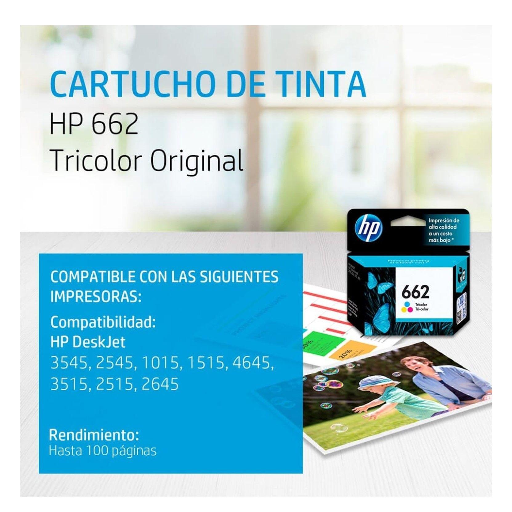 Cartuchos Hp 662 Color Original-2