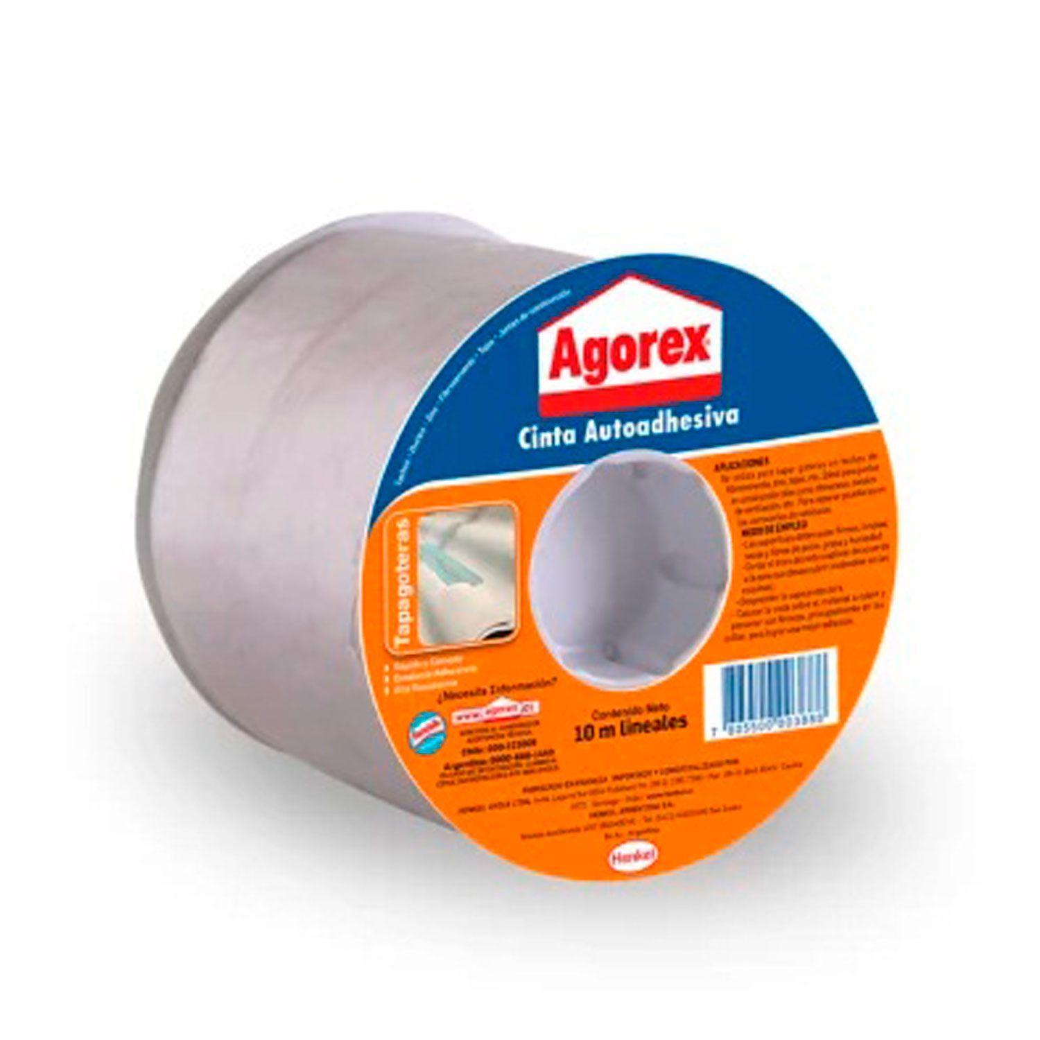 Cinta Tapagoteras Sellantes Profesionales Agorex 10 Mt-2