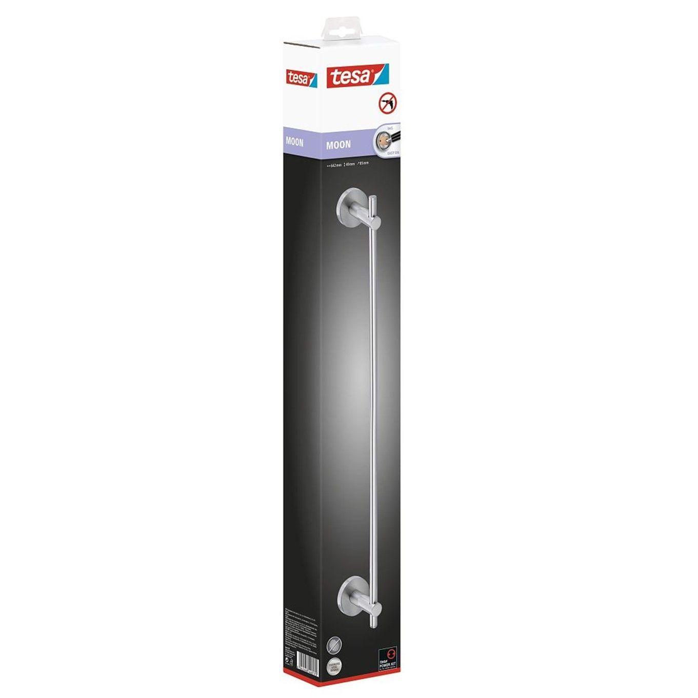 Soporte De Pared Para Toallas Acabado  Acero Inoxidable Tesa-0