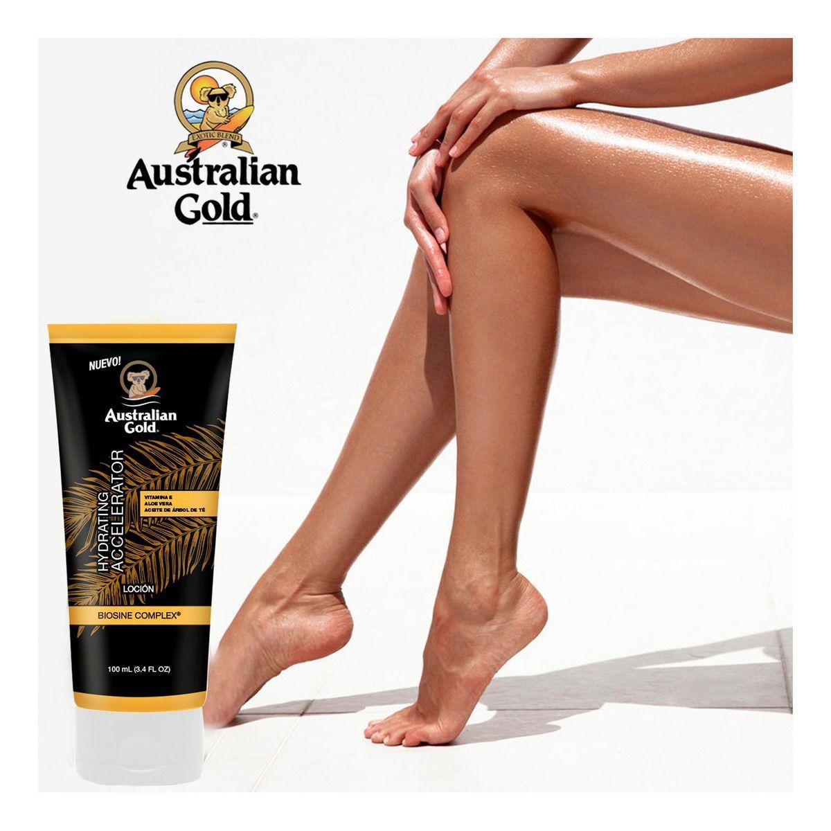Australian Gold Loción  Acelerador Bronceador Sin Fps 100ml-2