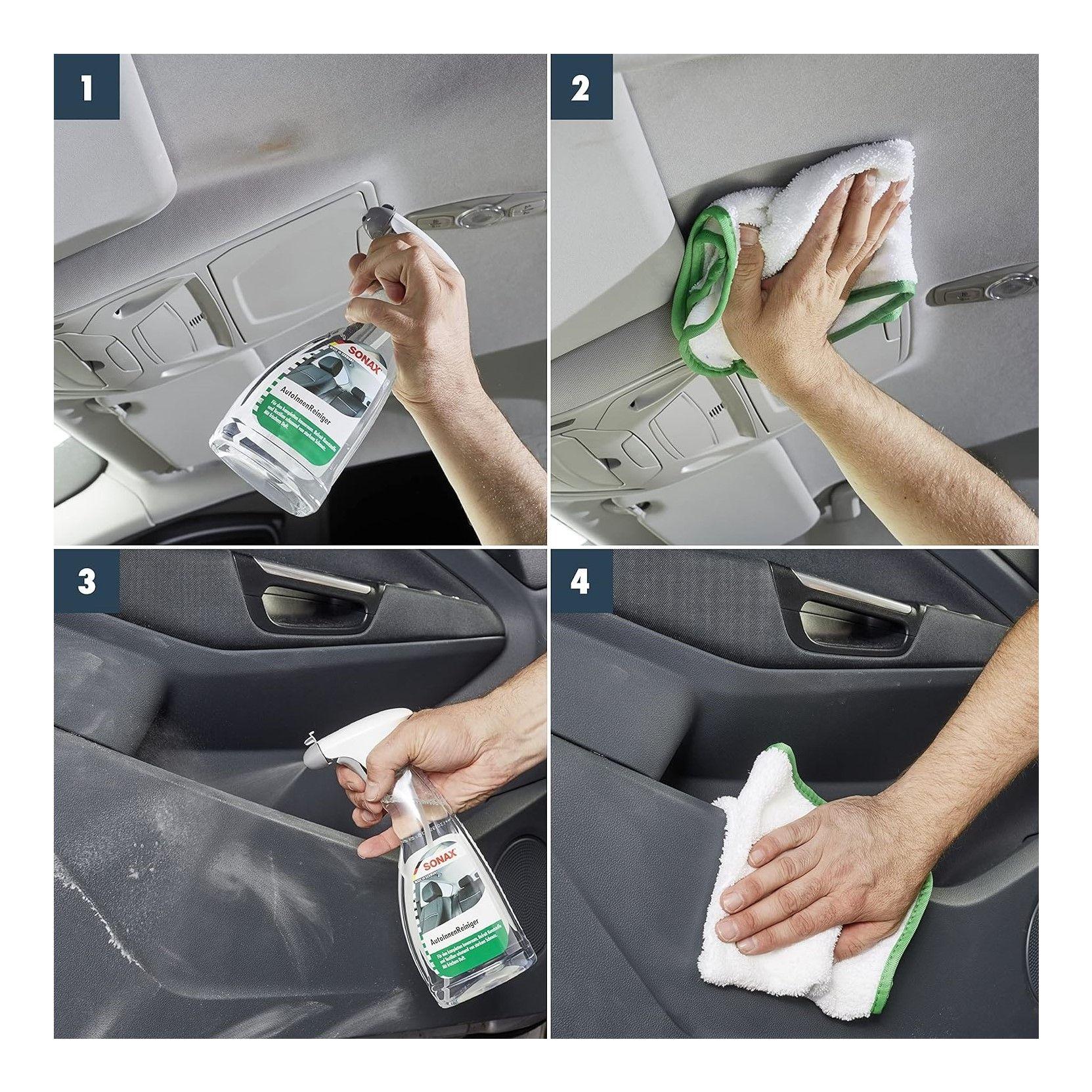 Limpiador de Interiores y Tapice SONAX 500ml Renueva Protege-3