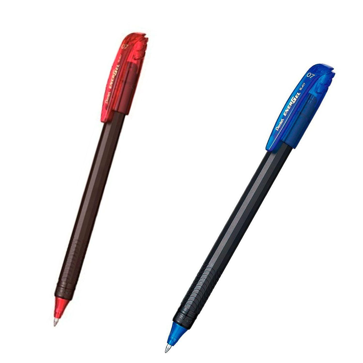 Lápiz Tinta Gel Roller Makkuro 0,7 Pentel 3 Unidades-2