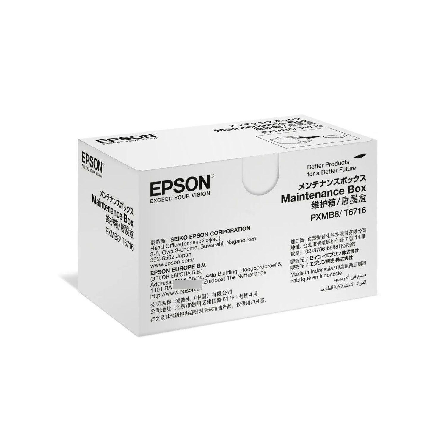 Packs Tinta Epson T941 + Caja Mantenimi C5710 5790 5210 5290-3