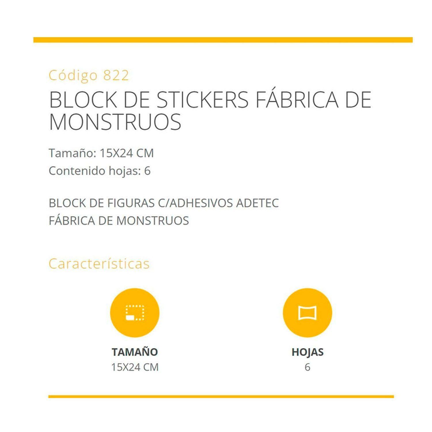 +250 Stickers Fábrica De Monstruos-4