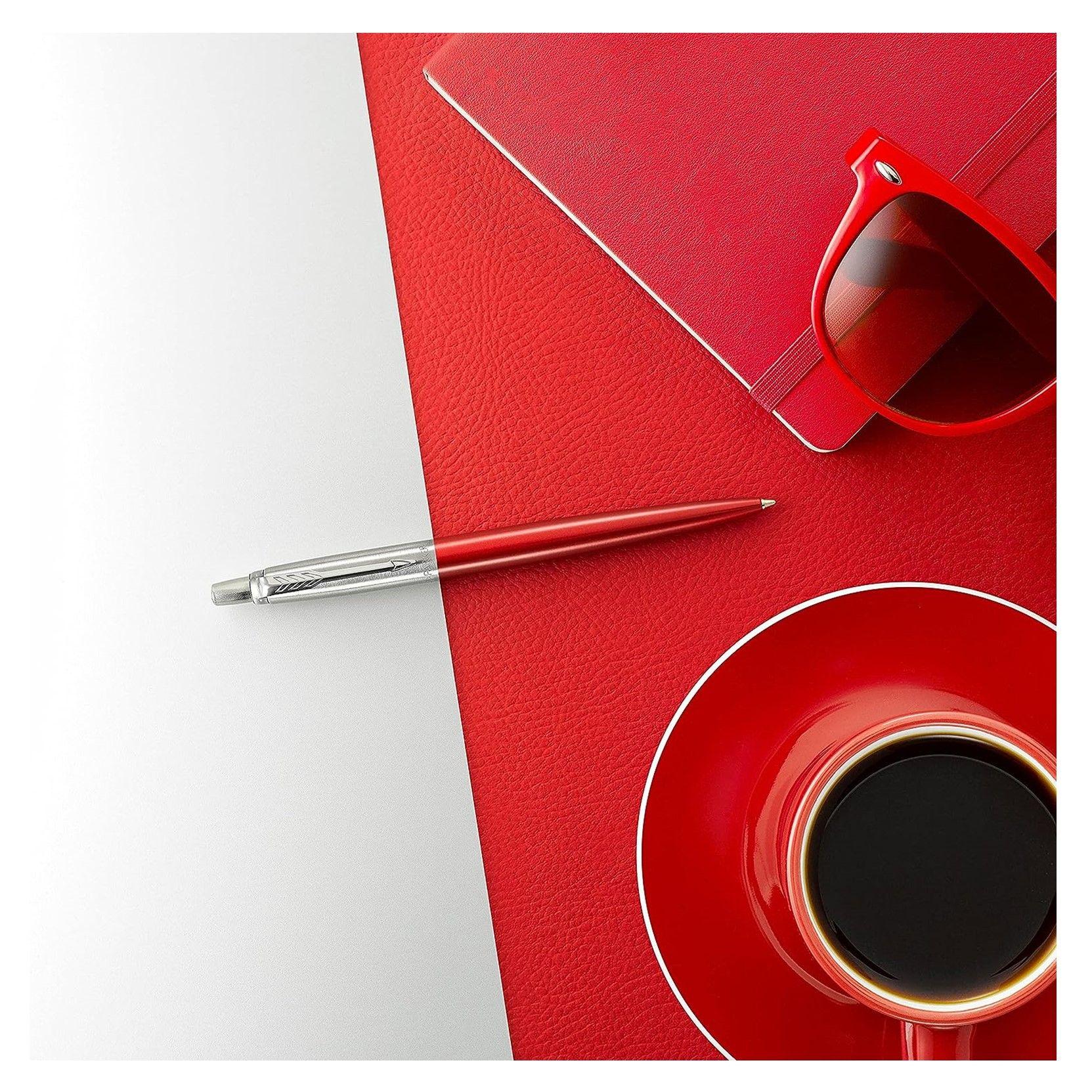 Bolígrafo Parker Jotter Rojo Kensington Elegante y Apasionado-3