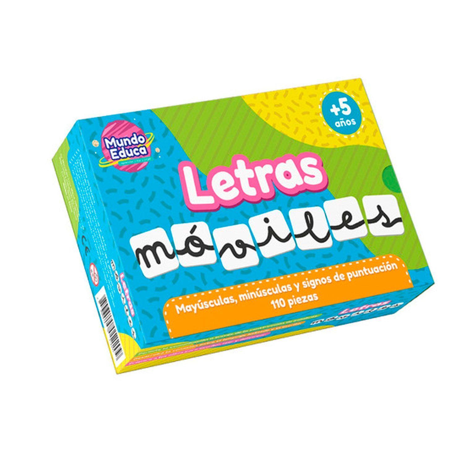 Juego Educativo Letras Moviles 110 Piezas-0
