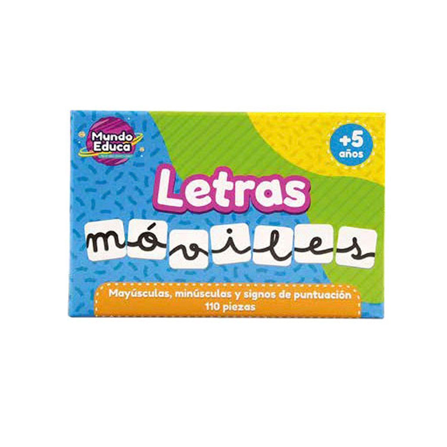 Juego Educativo Letras Moviles 110 Piezas-4