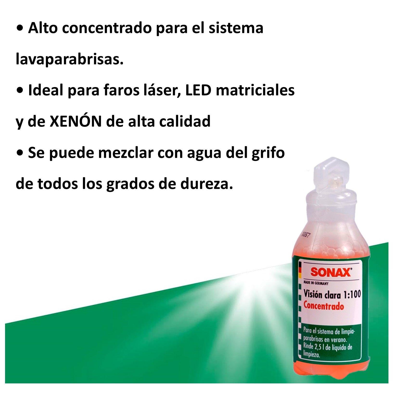 Kit Automovil Limpieza Toallitas Humedas + Limpiaparabrisas Sonax-2