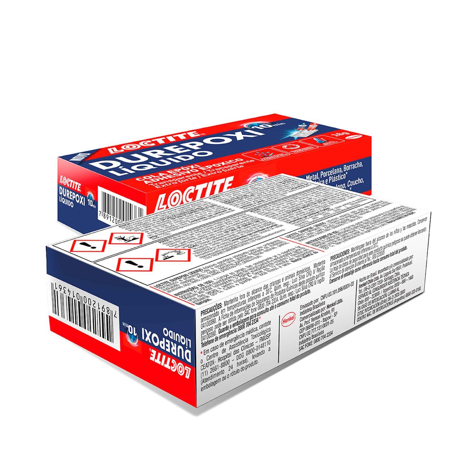 Adhesivo Epóxico 16g Transparente Durepoxi Loctite-8