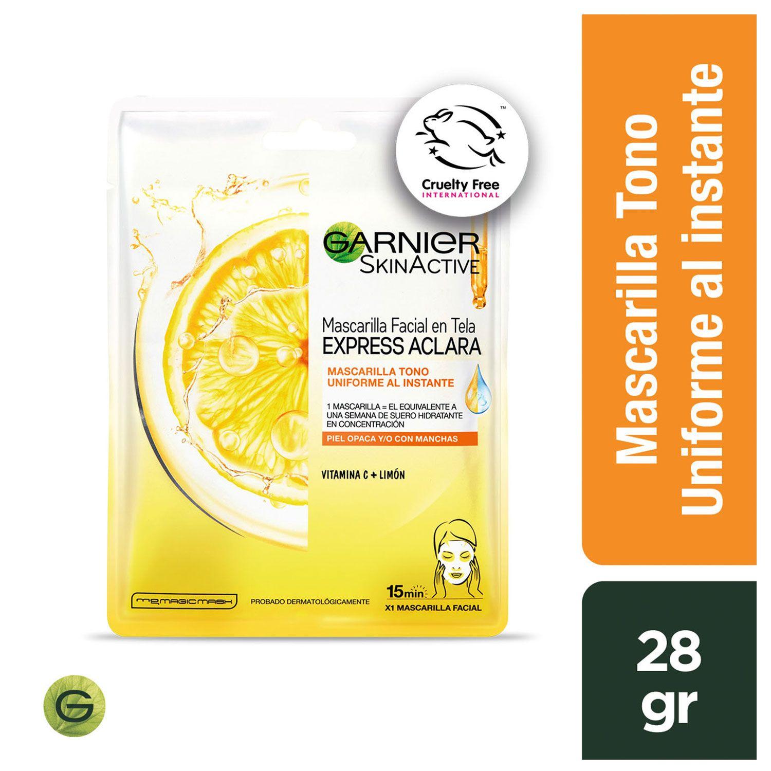 Pack Facial Express Aclara Vit. C Garnier + UV Defender F50-2