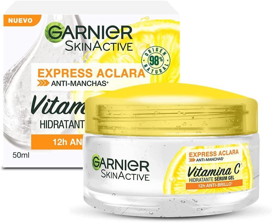 Pack Facial Express Aclara Vit. C Garnier + UV Defender F50-4
