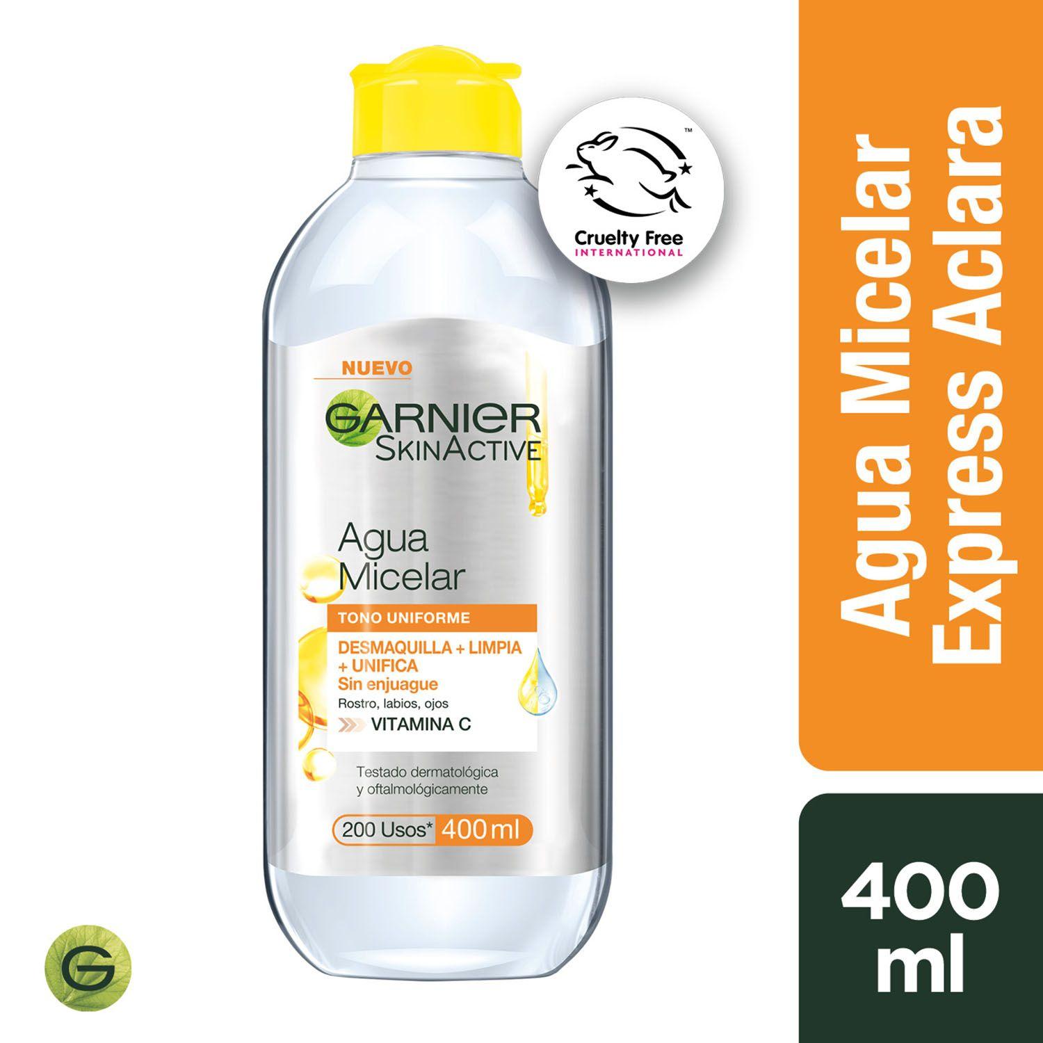 Pack Facial Express Aclara Vit. C Garnier + UV Defender F50-6