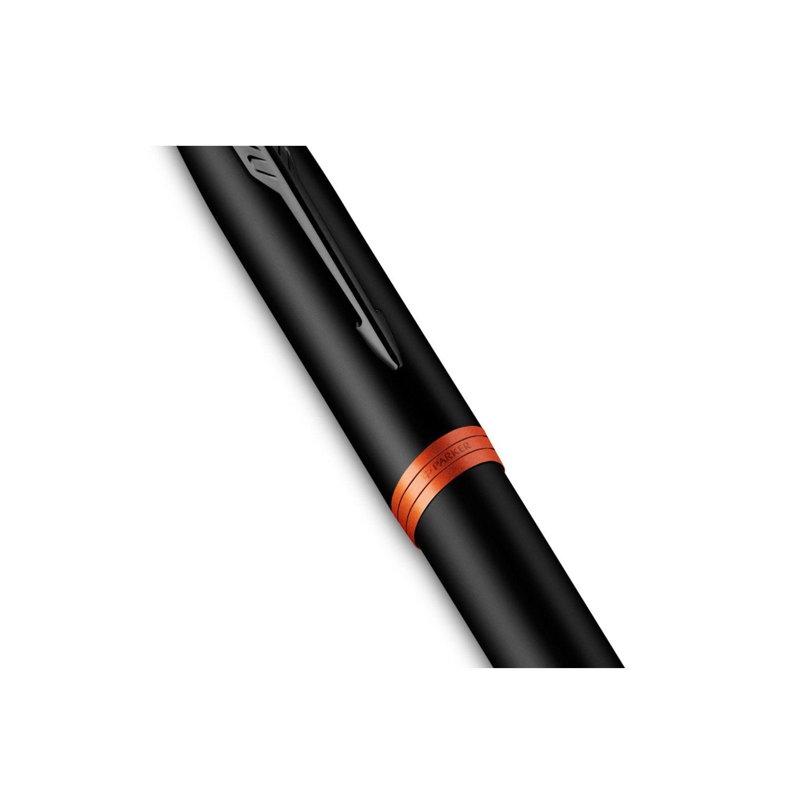 Pluma Fuente Parker IM Vibrant Rings Naranjo-3