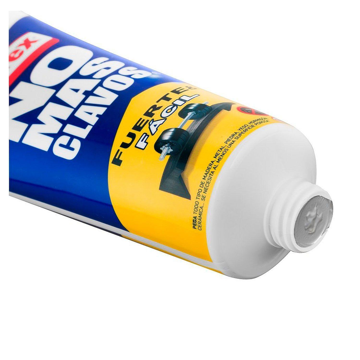 Pegamento Adhesivo De Montaje Agorex No Mas Clavo Blanco 200G-3