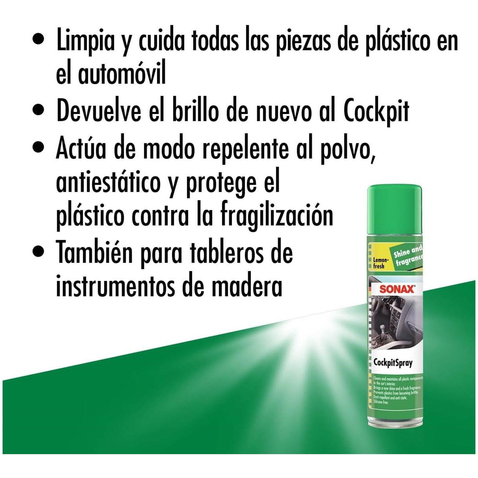 Silicona con Aroma a Vainilla SONAX 400ml Refrescante-4