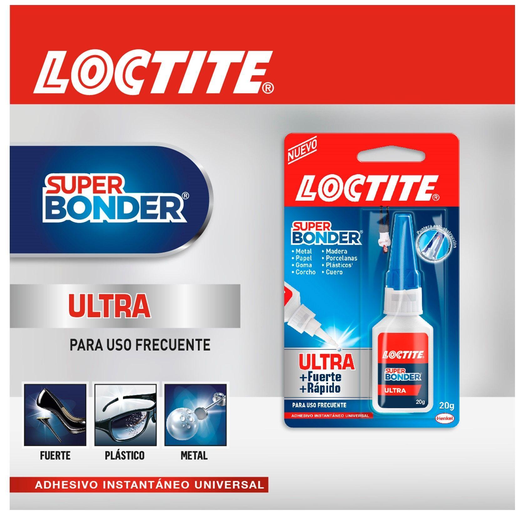 Adhesivo Instantáneo Ultra Fuerte 20g  Super Bonder Loctite-2