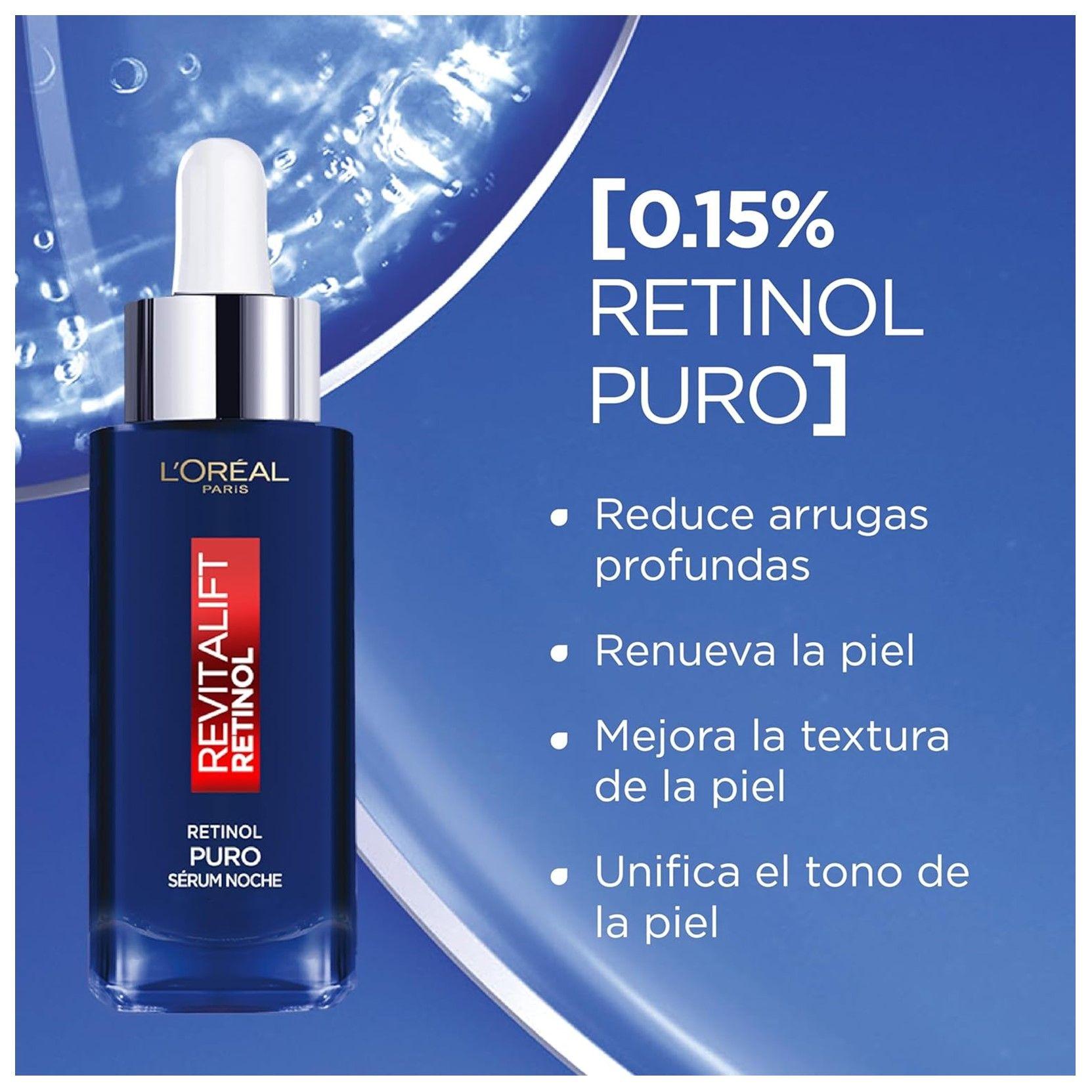 Rutina Facial Revitalift Pro-Retinol Loreal-4