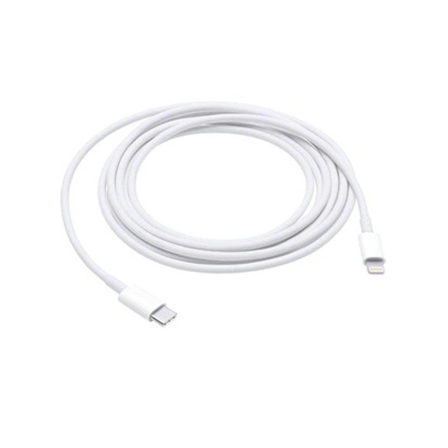 Cable para Apple Lightning Puerto USB-C 2MT Blanco Iphone-3