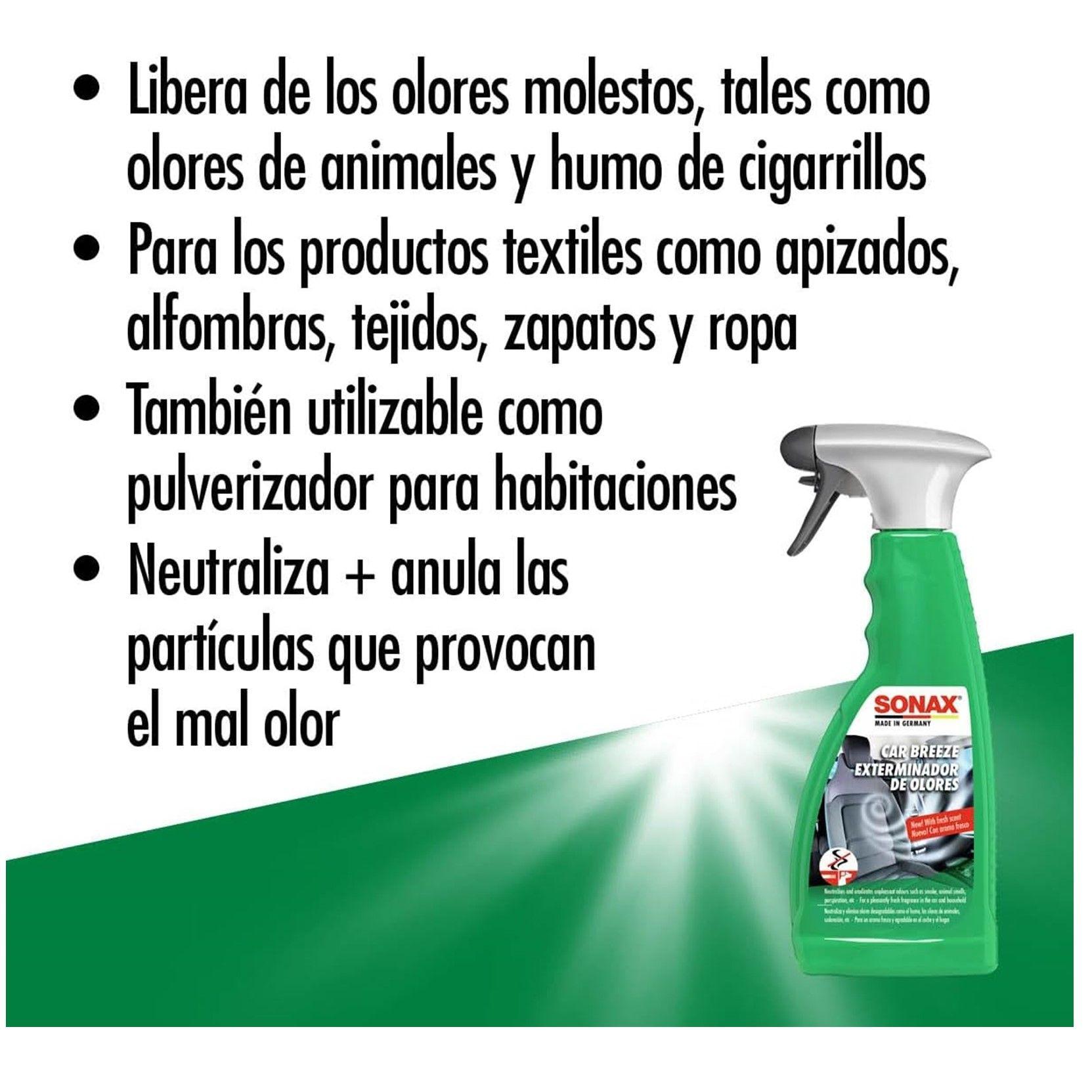 Eliminador de Olores Automovil Sonax 500 ml  Neutralización de Olores-4