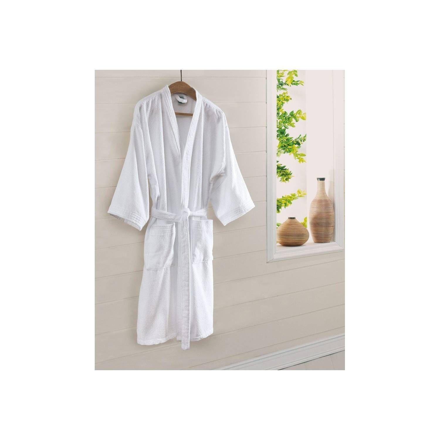 Bata de baño adulto Top Felpa 310g 100% algodón - Döhler-2