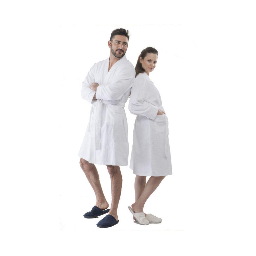 Bata de baño adulto Top Felpa 310g 100% algodón - Döhler-0