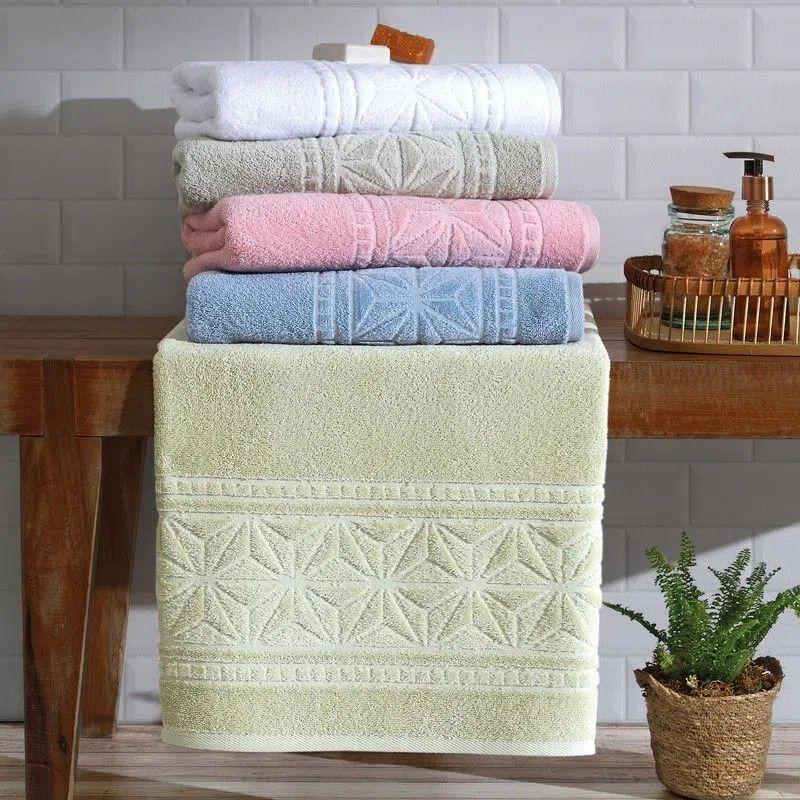 Toallón de baño Jacquard Confort 100% algodón colores - Döhler-3