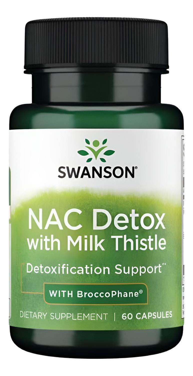 NAC Detox Milk Thistle - 60 CAPS NAC Detox Milk Thistle - 60 CAPS-0