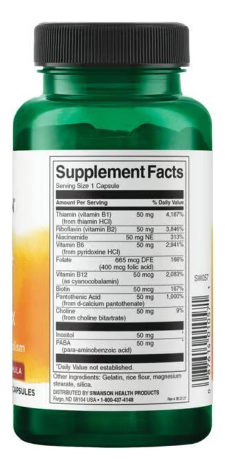 SW057 Balance B-50 Complex 100 Caps-1