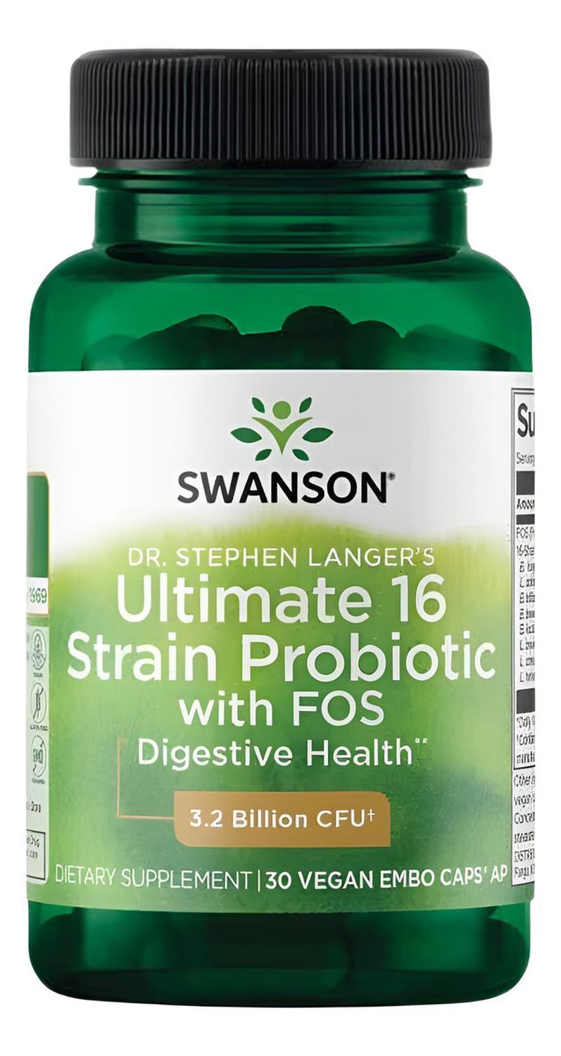 Probiotics Ultimate 30 Veggie Cápsulas Swanson-0