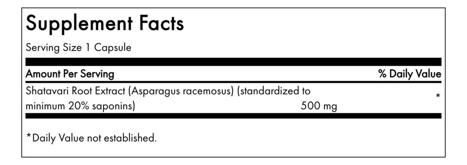 Swanson Shatavari Root Extract - Satandarized 500mg 120 Caps Swanson Shatavari Root Extract - Satand-2
