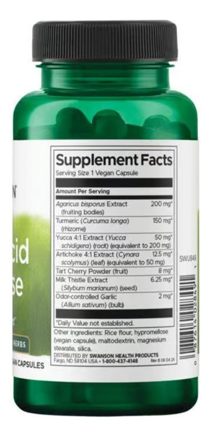 SWU849 Ultra Uric Acid Cleanse 60 Veg Caps-3