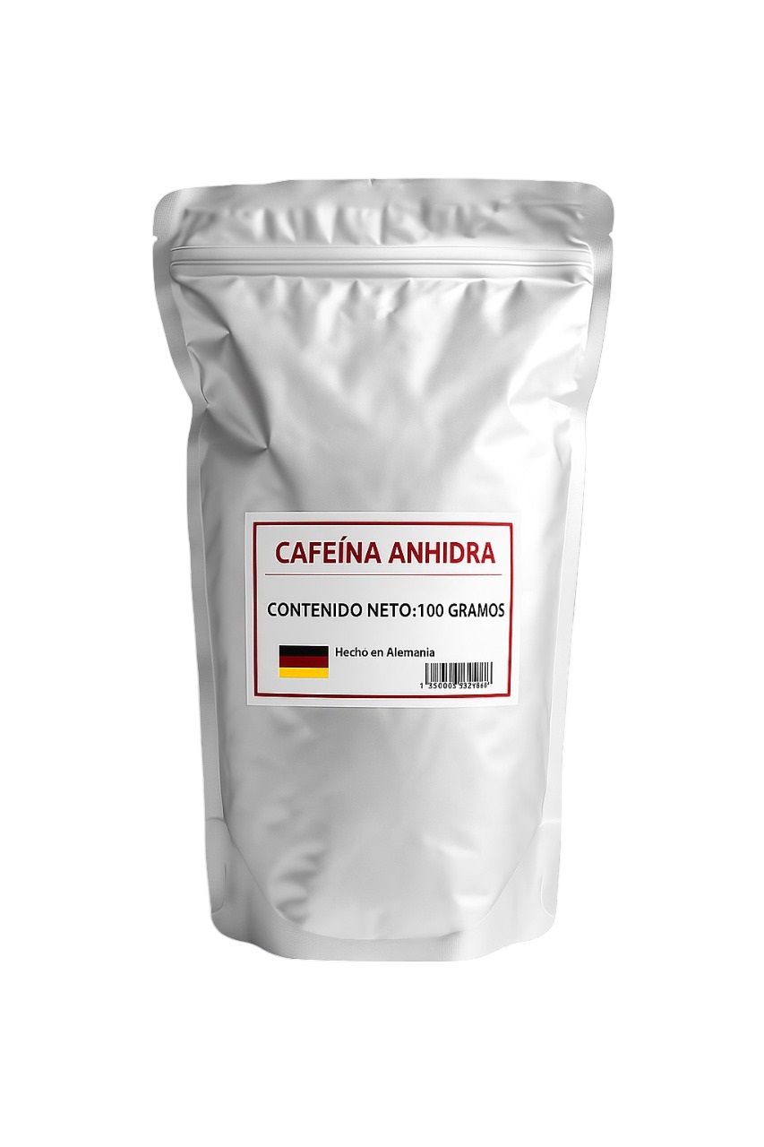 Cafeina Anhidra en Polvo 100% pura-1