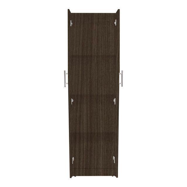 Mueble Despensa Melamina Chocolate-2