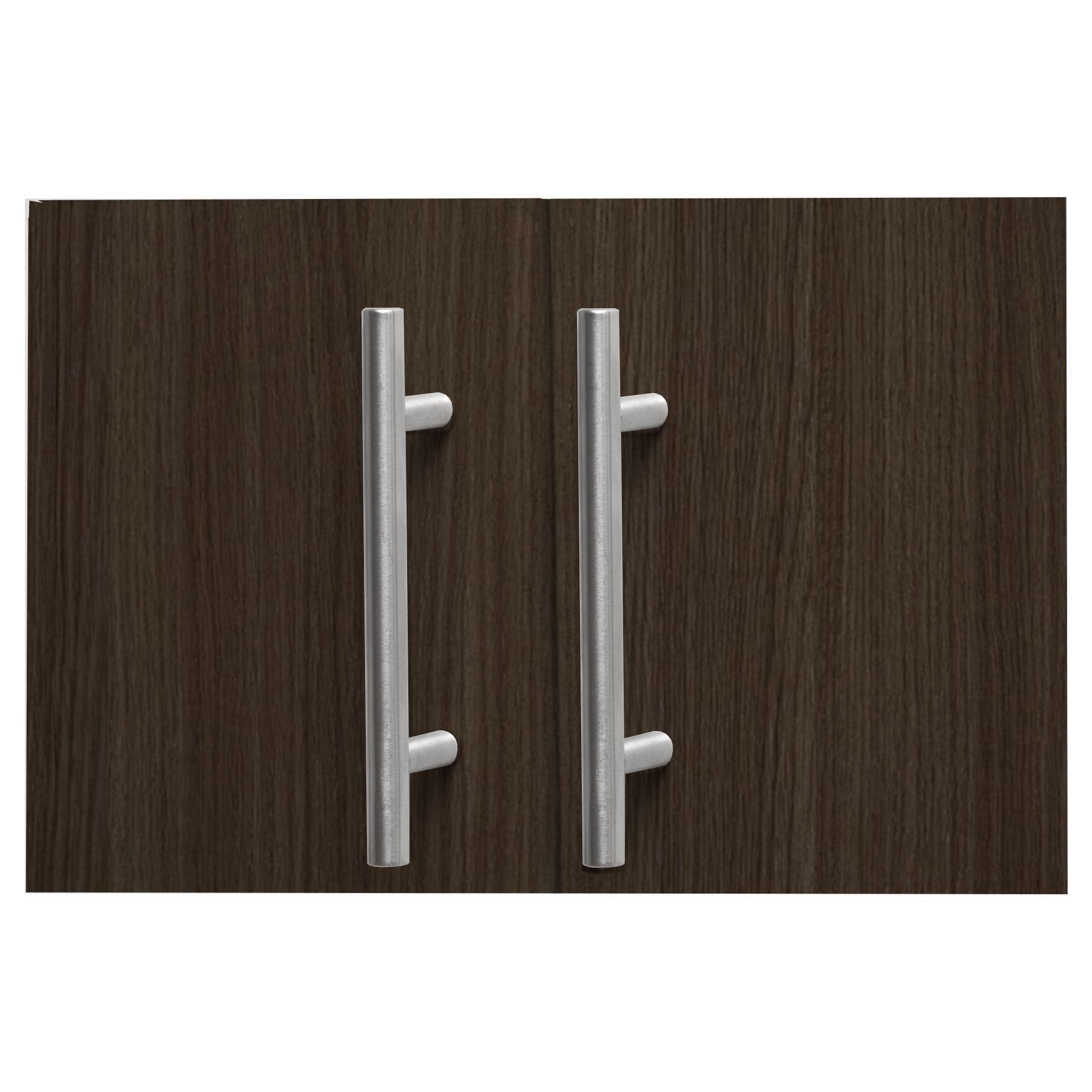 Mueble Despensa Melamina Chocolate-4
